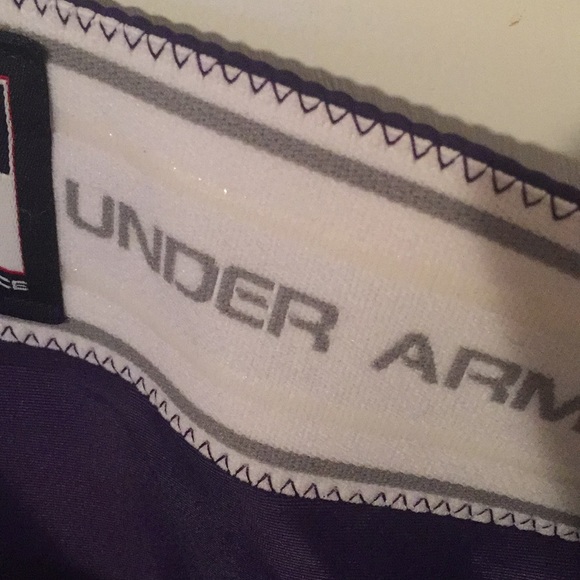 NWT Under Armour football pants purple large - Picture 4 of 7